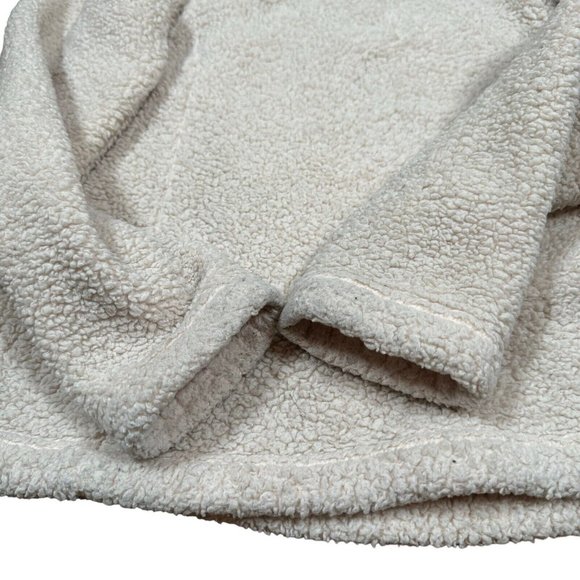 Patagonia Women’s Sz S Small Los Gatos‎ 1/4 Zip Creme Beige Sweater Top 25235 - Picture 5 of 12